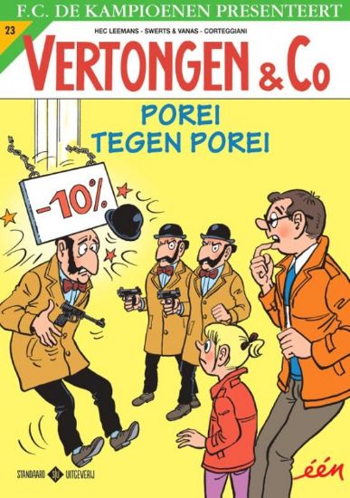 Afbeelding van Vertongen & co #23 - Porei tegen porei (STANDAARD, zachte kaft)