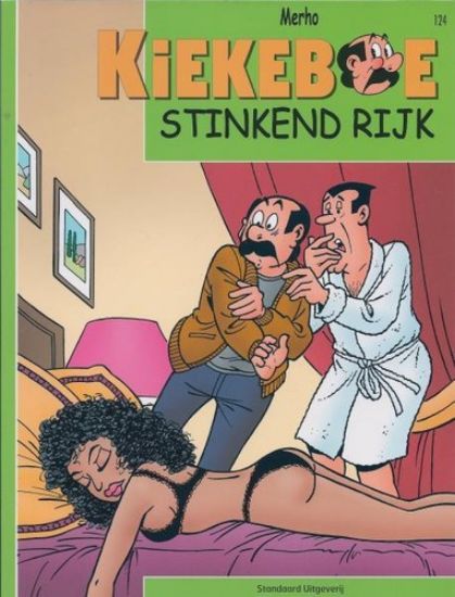 Afbeelding van Kiekeboe #124 - Stinkend rijk (2e reeks) - Tweedehands (STANDAARD, zachte kaft)