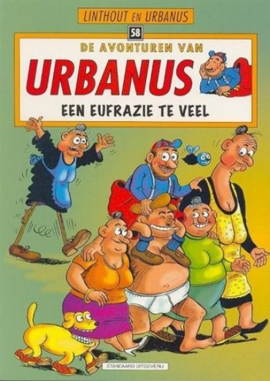 Afbeelding van Urbanus #58 - Een eufrazie te veel - Tweedehands (STANDAARD, zachte kaft)