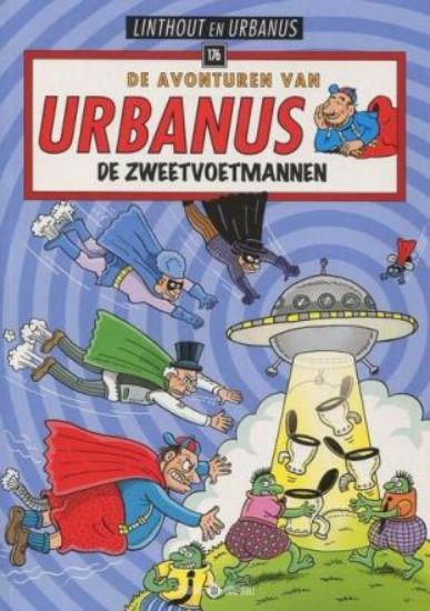 Afbeelding van Urbanus #176 - Zweetvoetmannen (STANDAARD, zachte kaft)