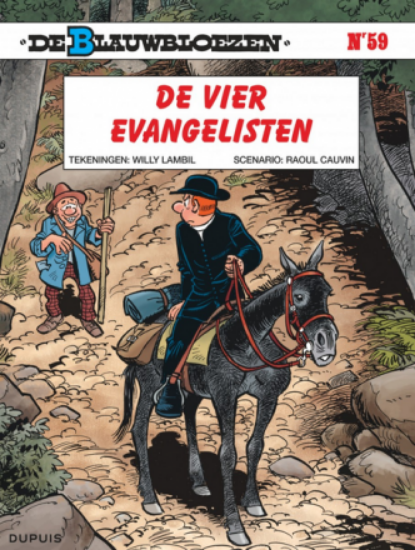 Afbeelding van Blauwbloezen #59 - Vier evangelisten (DUPUIS, zachte kaft)