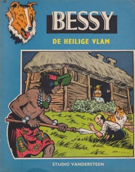 Afbeelding van Bessy #48 - Heilige vlam - Tweedehands (STANDAARD, zachte kaft)