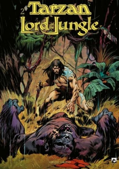 Afbeelding van Tarzan - Lord of the jungle 2 (cover aap) (DARK DRAGON BOOKS, zachte kaft)