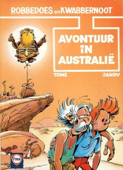 Afbeelding van Robbedoes #34 - Avontuur in australie (fina) - Tweedehands (DUPUIS, zachte kaft)