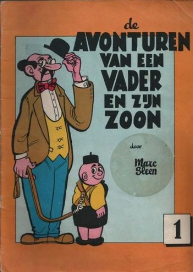 Afbeelding van Avonturen van een vader en zijn zoon #1 - Tweedehands (HET VOLK, zachte kaft)