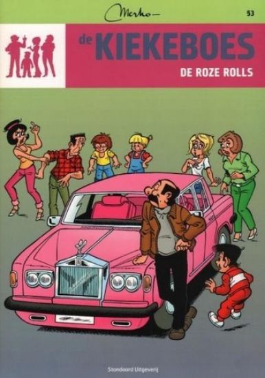 Afbeelding van Kiekeboes #53 - Roze rolls (STANDAARD, zachte kaft)