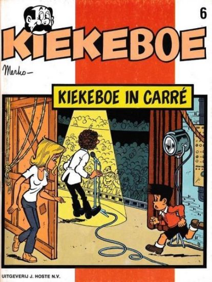 Afbeelding van Kiekeboe #6 - Kiekeboe in carre (z/w) (HOSTE, zachte kaft)