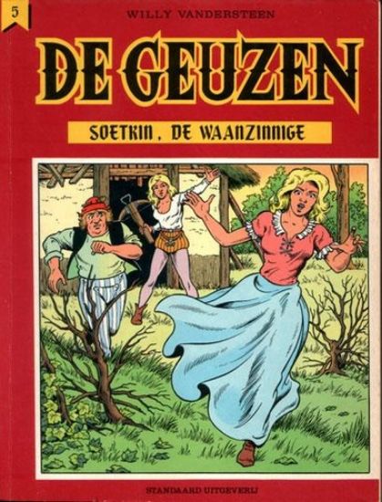 Afbeelding van De geuzen #5 - Soetkin waanzinnige - Tweedehands (STANDAARD, zachte kaft)