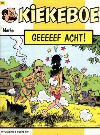 Afbeelding van Kiekeboe #19 - Geeeeef acht (kleur) - Tweedehands (HOSTE, zachte kaft)