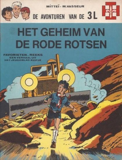 Afbeelding van Favorietenreeks 2e reeks #22 - 3l geheim van de rode rotsen (HELMOND , zachte kaft)