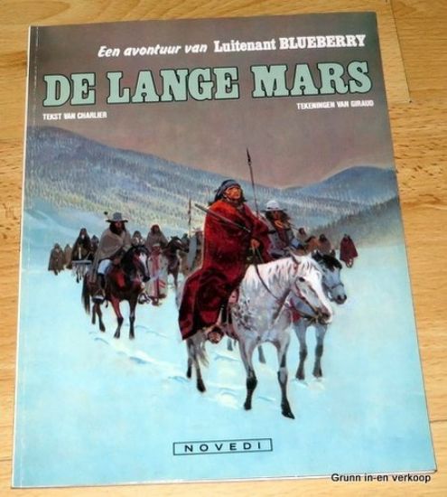 Afbeelding van Blueberry #22 - Lange mars - Tweedehands (NOVEDI, zachte kaft)