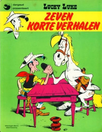 Afbeelding van Lucky luke #15 - Zeven korte verhalen - Tweedehands (DARGAUD, zachte kaft)