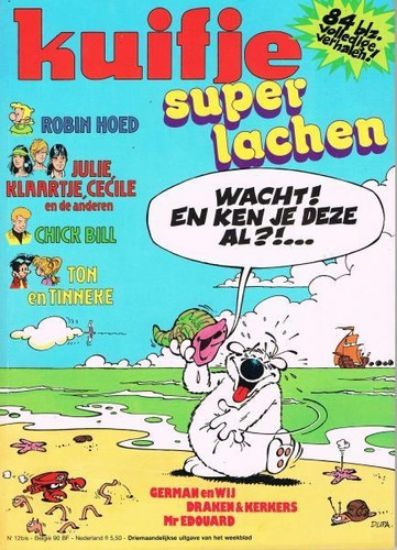 Afbeelding van Super kuifje #32 - Lachen (LOMBARD, zachte kaft)