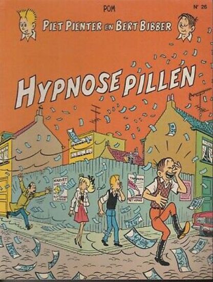 Afbeelding van piet pienter en bert bibber #26 - Hypnosepillen - Tweedehands (DE VLIJT, zachte kaft)