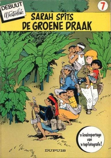 Afbeelding van Debuut #7 - Sarah spits : de groene draak (DUPUIS, zachte kaft)