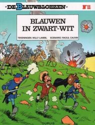 Afbeeldingen van Blauwbloezen #11 - Blauwen in zwart wit - Tweedehands