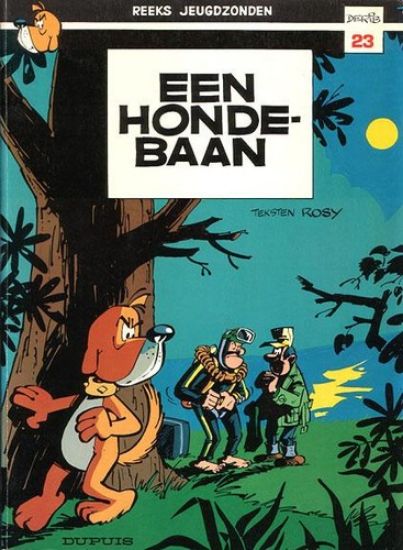 Afbeelding van Jeugdzonden #23 - Hondebaan - Tweedehands (DUPUIS, zachte kaft)