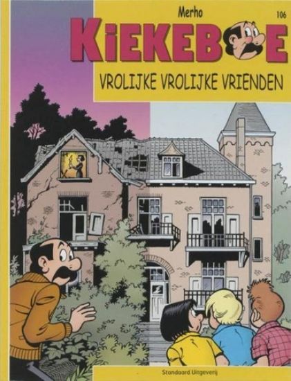 Afbeelding van Kiekeboe #106 - Vrolijke vrolijke vrienden (2e reeks) (STANDAARD, zachte kaft)