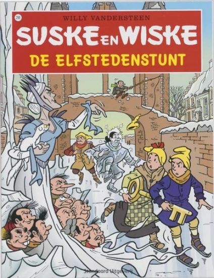 Afbeelding van Suske en wiske #298 - Elfstedenstunt - Tweedehands (STANDAARD, zachte kaft)