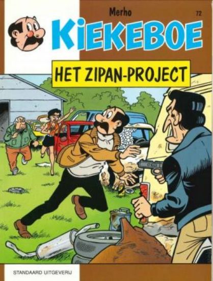 Afbeelding van Kiekeboe #72 - Zipan project (1e reeks) (STANDAARD, zachte kaft)