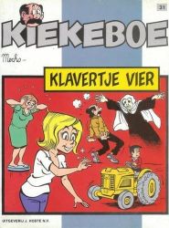 Afbeeldingen van Kiekeboe #31 - Klavertje vier (zw/wit)