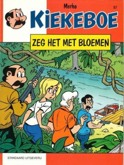 Afbeelding van Kiekeboe #57 - Zeg het met bloemen (1e reeks) (STANDAARD, zachte kaft)