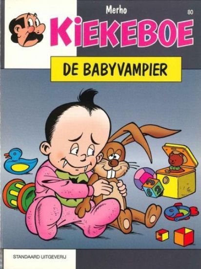 Afbeelding van Kiekeboe #80 - Babyvampier (1ereeks) - Tweedehands (STANDAARD, zachte kaft)