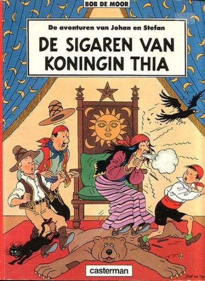 Afbeelding van Johan en stefan #4 - Sigaren van koningin thia - Tweedehands (CASTERMAN, zachte kaft)