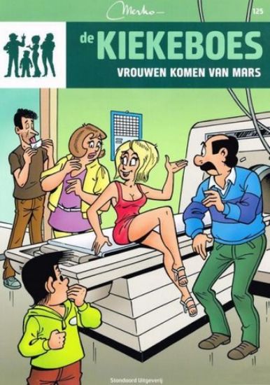 Afbeelding van Kiekeboes #125 - Vrouwen komen van mars (STANDAARD, zachte kaft)