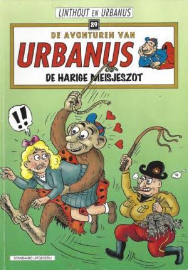 Afbeelding van Urbanus #89 - Harige meisjeszot - Tweedehands (STANDAARD, zachte kaft)