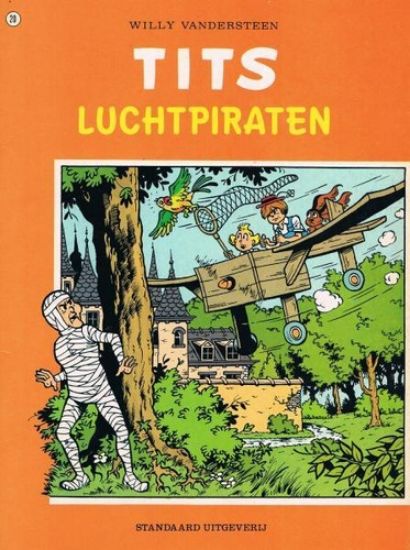 Afbeelding van Tits #20 - Luchtpiraten - Tweedehands (STANDAARD, zachte kaft)