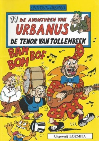 Afbeelding van Urbanus #11 - Tenor van tollembeek (zwart/wit) (LOEMPIA, zachte kaft)