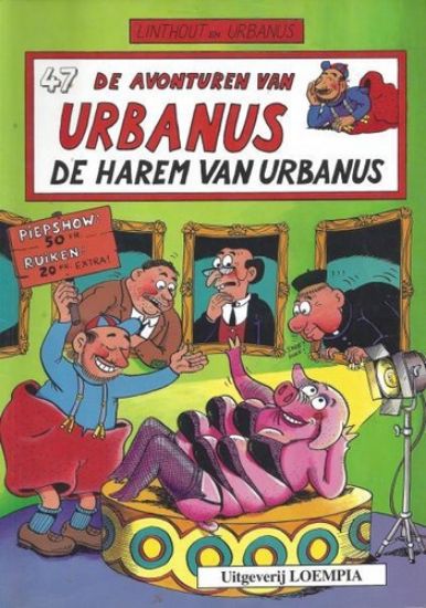 Afbeelding van Urbanus #47 - Harem van urbanus - Tweedehands (LOEMPIA, zachte kaft)