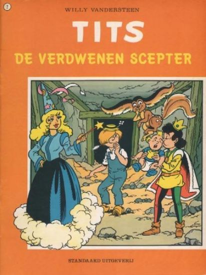 Afbeelding van Tits #2 - Verdwenen scepter - Tweedehands (STANDAARD, zachte kaft)