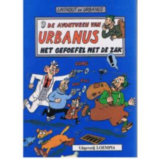 Afbeelding van Urbanus #9 - Gefoefel met de zak (zw/wit) - Tweedehands (LOEMPIA, zachte kaft)