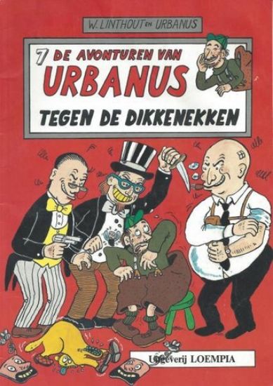 Afbeelding van Urbanus #7 - Tegen de dikkenekken (kleur) - Tweedehands (LOEMPIA, zachte kaft)