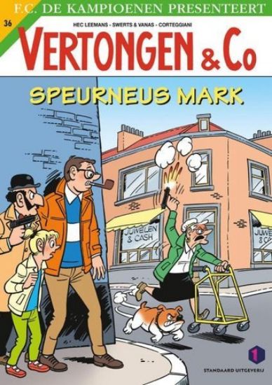 Afbeelding van Vertongen & co #36 - Speurneus mark (STANDAARD, zachte kaft)