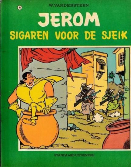 Afbeelding van Jerom #41 - Sigaren voor de sjeik - Tweedehands (STANDAARD, zachte kaft)