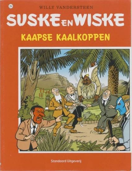 Afbeelding van Suske en wiske #284 - Kaapse kaalkoppen - Tweedehands (STANDAARD, zachte kaft)