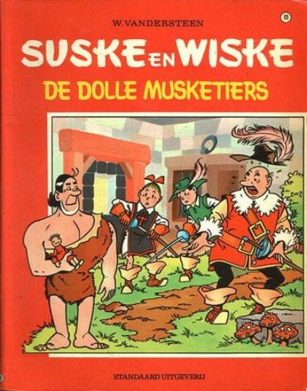 Afbeelding van Suske en wiske #89 - Dolle musketiers - Tweedehands (STANDAARD, zachte kaft)