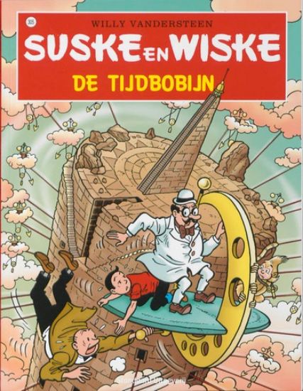 Afbeelding van Suske en wiske #305 - Tijdbobijn (nieuwe cover) - Tweedehands (STANDAARD, zachte kaft)