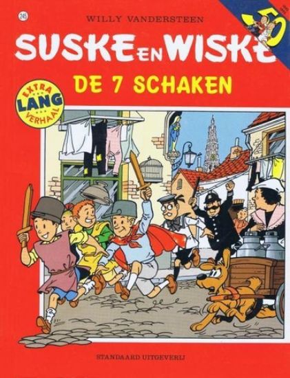 Afbeelding van Suske en wiske #245 - 7 schaken (STANDAARD, zachte kaft)