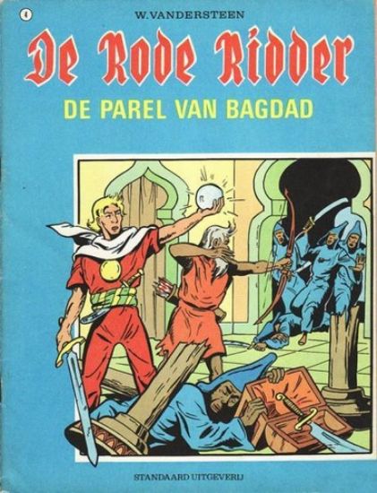 Afbeelding van Rode ridder #4 - Parel van bagdad (zw/wit) (STANDAARD, zachte kaft)