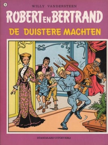 Afbeelding van Robert bertrand #19 - Duistere machten - Tweedehands (STANDAARD, zachte kaft)