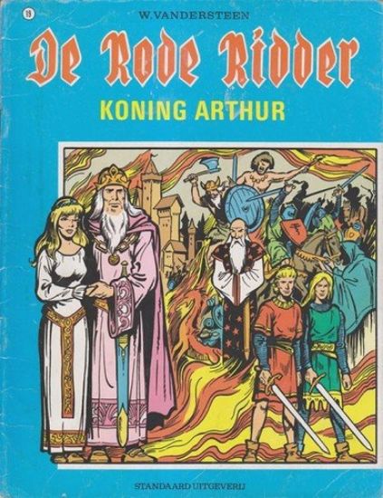 Afbeelding van Rode ridder #19 - Koning arthur(zw/wit) - Tweedehands (STANDAARD, zachte kaft)