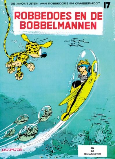 Afbeelding van Robbedoes #17 - Robbedoes en de bobbelmannen (DUPUIS, zachte kaft)