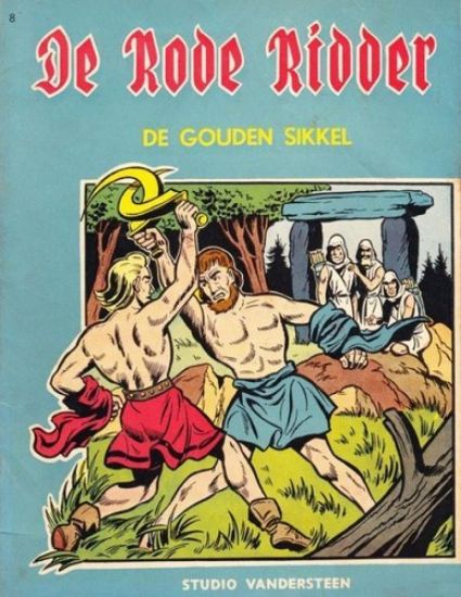 Afbeelding van Rode ridder #8 - Gouden sikkel(zw/wit) (STANDAARD, zachte kaft)