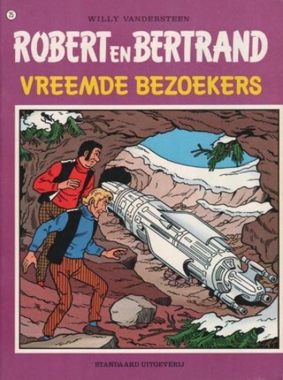 Afbeelding van Robert bertrand #25 - Vreemde bezoekers - Tweedehands (STANDAARD, zachte kaft)