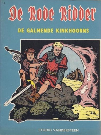 Afbeelding van Rode ridder #14 - Galmende kinkhoorns (zw/wit) (STANDAARD, zachte kaft)