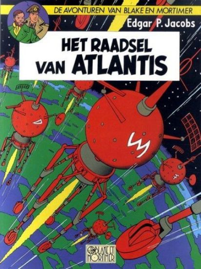 Afbeelding van Blake en mortimer #7 - Raadsel van atlantis (BLAKE MORTIMER, zachte kaft)